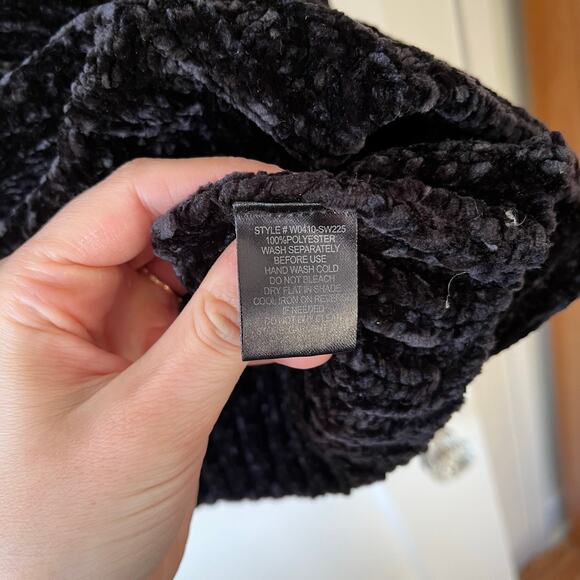 Sanctuary Black Soft Knit Sweater - Picture 7 of 7